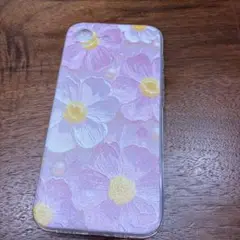 花柄ソフトケースiPhone16e