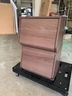 積み重ねできる木製オープンボックスWCSB-3140FD(WL)