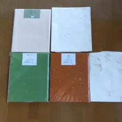【未使用】書道用紙 漢字用 半切 まとめ売り 春 通年物