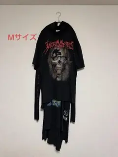 Vetements ヴェトモン　16AW スカルレイヤードドレス VETEMENTS レイヤード スカルドレス | モード専門ブランド古着