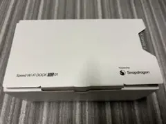 【新品未使用】Speed Wi-Fi DOCK 5G 01 ブラック