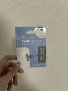 サンクレスト ミニtype ステンレスマルチシート シルバー iSB-MS19