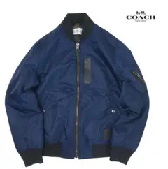 美品 コーチ COACH MA-1 S相当 ジップアップ カモフラージュ