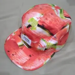 SHAWN PARK スイカ柄 　夏　ワークキャップ　帽子