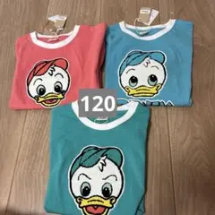 新品未使用☆リトシー　ヒューイ　ルーイ　デューイ　Tシャツ　120