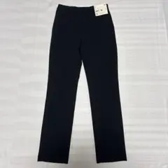 ユニクロ UNIQLO 感動パンツ スリムストレート ブラック 58 XXS