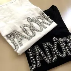 ビジュー Tシャツ 2枚セット