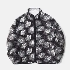 ジャケット・アウター Supreme Roses Sherpa Fleece Jacket Supreme - Roses Sherpa Fleece Reversible Jacket Embroidered