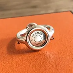 HERMES エルメス 指輪 リング セリエリング シルバー 48 8号 9号