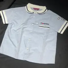Fiorucci 半袖シャツ 130センチライトブルー