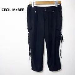 CECIL McBEE セシルマクビー ブラック パンツ Mサイズ