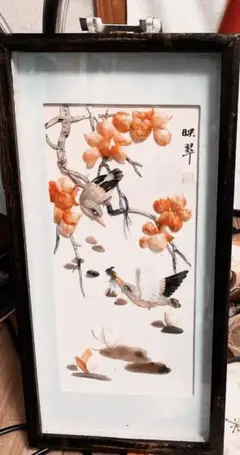 螺鈿細工 貝細工 漆芸 芸術 藝術 絵画 装飾額縁 - メルカリ