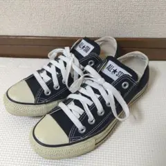 ALL STAR ブラック ローカット スニーカー