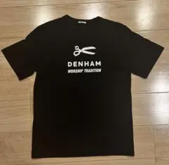DENHAM 半袖ロゴTシャツ XS ブラック