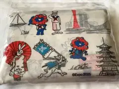 即日発送　万博　鳥獣戯画　ミャクミャク　エコバッグ