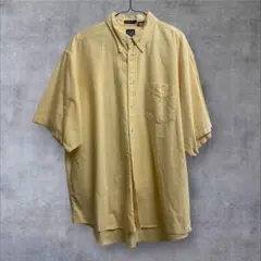 GAP ギャップ 半袖シャツ イエロー L オールド ヴィンテージ