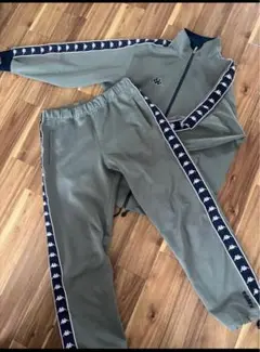 Kappa オリーブグリーン ジャージセット XLサイズ