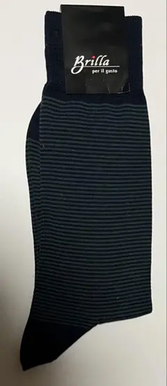 Brilla per il gustoミニボーダーソックス