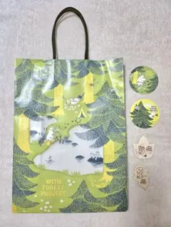 ムーミン　森する時間 WITH FOREST PROJECT　ステッカー　非売品
