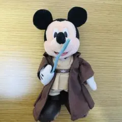 ミッキー　ぬいば　star wars スターウォーズ　ジェダイ