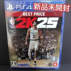 NBA 2K25 BEST PRICE PS4 ソフト 新品未開封 H
