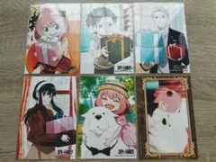 スパイファミリー アーニャ ダミアン ロイド ヨル ブロマイド 6枚セット