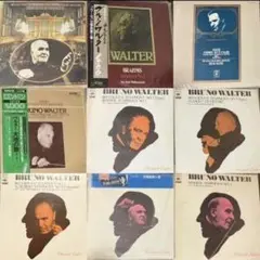 【クラシック】ブルーノ・ワルター指揮 レコード10枚セット