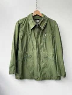【ヤレ系】スウェーデン軍　M69タンカースジャケット　48サイズ　着用感小さめL スパルタンなデザインです！【スウェーデンの軍服】陸軍M69