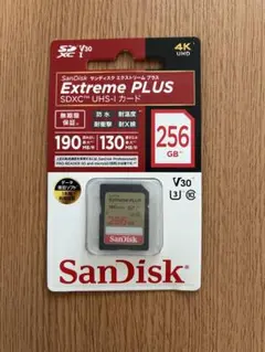 SanDisk Extreme PLUS 256GB SDカード