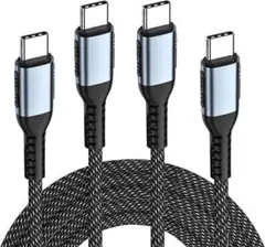USB Type C ケーブル 2本組・1m USB PD対応
