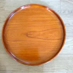 木製　お盆　トレー　木目