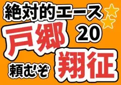 ジャイアンツ　戸郷翔征　応援ボード