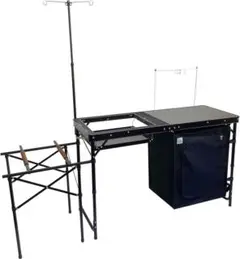 8tail アウトドアキッチンテーブル　新古品 8tail アウトドアキッチンテーブル＋専用バッグセット : ニック