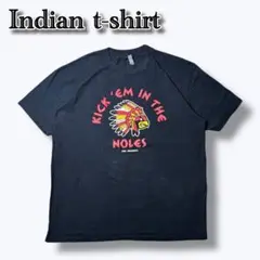 00's'unknown Indian t-shirtボックスシルエット両面