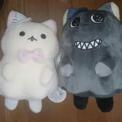 使い魔ムニャミー　シロミーとムニャミーぬいぐるみセット