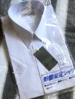 ＊新品・未開封＊RASCOR 半袖シャツ 形態安定シャツ　白