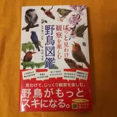 ぱっと見わけ観察を楽しむ 野鳥図鑑