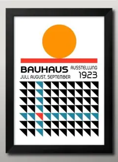 15994■ポスター アート 絵画『バウハウス　BAUHAUS』A3 マット紙