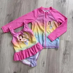 ディズニープリンセス 水着セット 4T