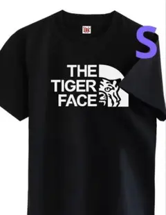 阪神タイガース　応援 Tシャツ　応援グッズ　THE TIGER FACE 黒