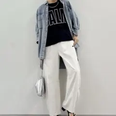 新品タグ付き　PUAL CE CIN ピュアルセシン　リバースロゴTシャツ