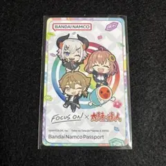 にじさんじ FOCUS ON×太鼓の達人 バナパスポート