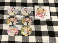 夢限大みゅーたいぷ　あられ　缶バッジ　アクキー