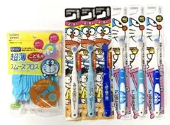 ドラえもん　歯ブラシ　フロス