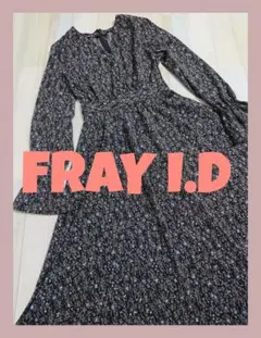 ★【美品】お出かけしたくなるような1着♡FRAY I.D 花柄ワンピース