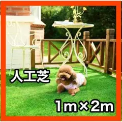人工芝 1m×2m 芝丈35mm 防カビ仕様 高密度 リアル人工芝