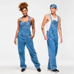ZUMBAのデニムオーバーオール（正規品）