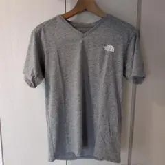 THE NORTH FACE グレー Vネック Tシャツ M