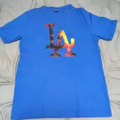 LAロゴ Tシャツ Majestic Athletic Lサイズ