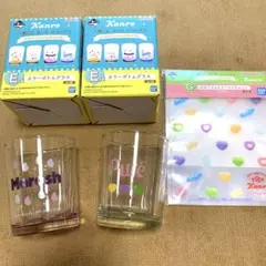 一番くじ カンロ ピュレグミ　グラスE賞カラーボトムグラス ②